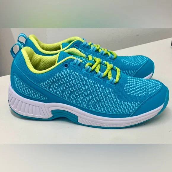 Women’s 7 B Orthofeet Biofit 986 Walking Shoes Sneakers